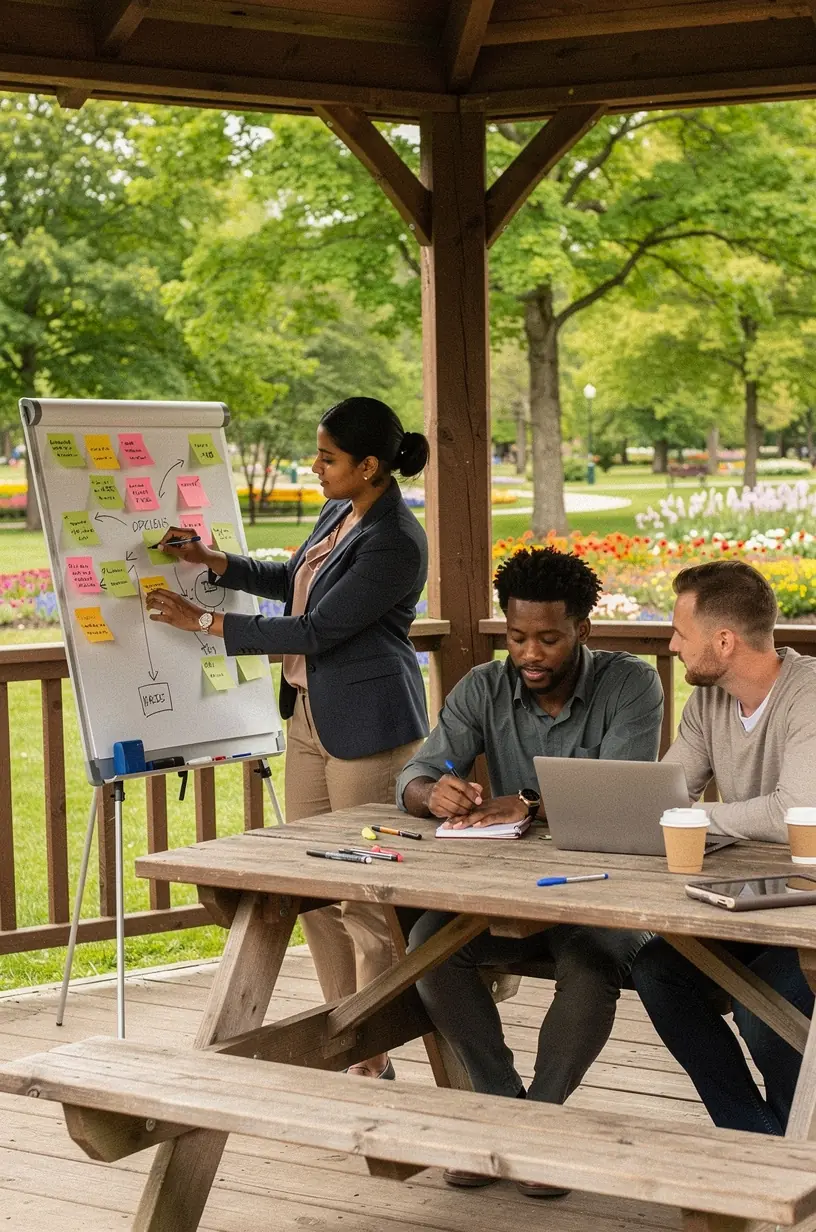 Monthly planning framework for effective task organization