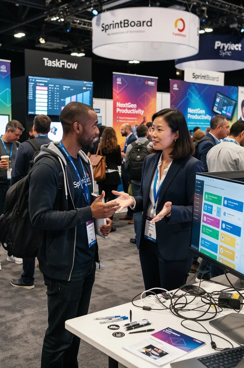 Modern office environment